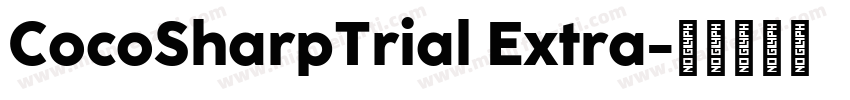 CocoSharpTrial Extra字体转换